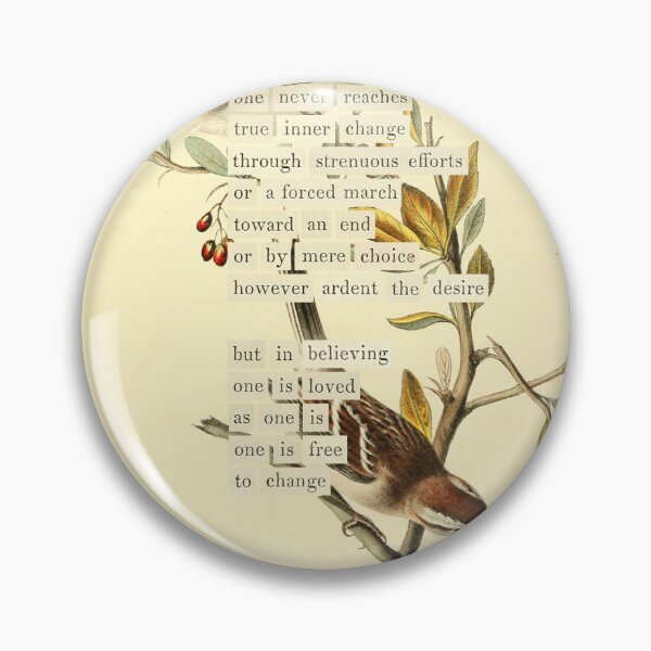 Item preview, Bird Divination: Canada Bunting (Tree Sparrow) (almanacofbirds.org) designed and sold by mariapopova.