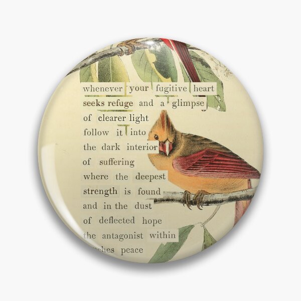 Item preview, Bird Divination: Common Cardinal Grosbeak (almanacofbirds.org) designed and sold by mariapopova.