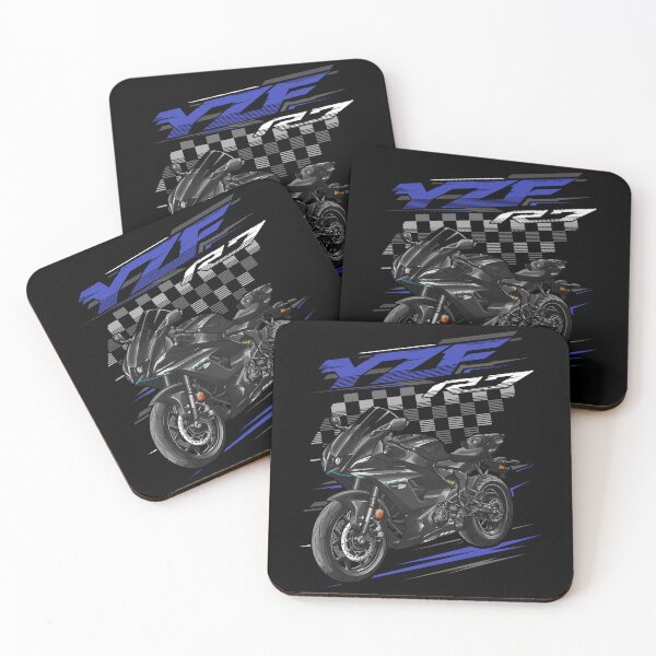 Item preview, Yamaha YZF-R7 2022-2023 (Performance Black) for Motorcycle Riders designed and sold by MotoApparelHub.