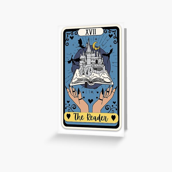 Vista previa del artículo con la obra «Carta del Tarot "El Lector"», diseñado y vendido por RaddyMae.