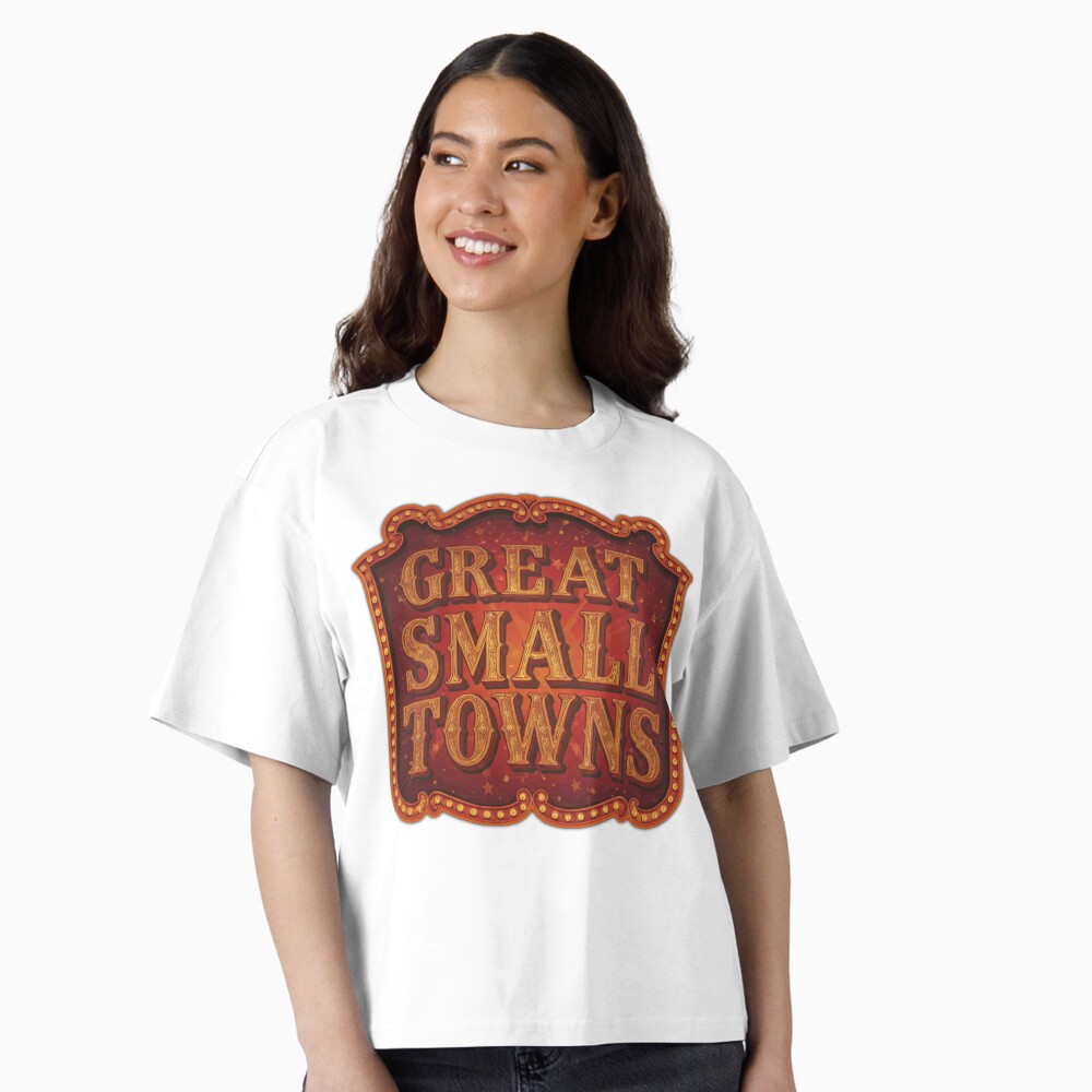 Item preview, Boxy T-Shirt designed and sold by GreatSmallTown.