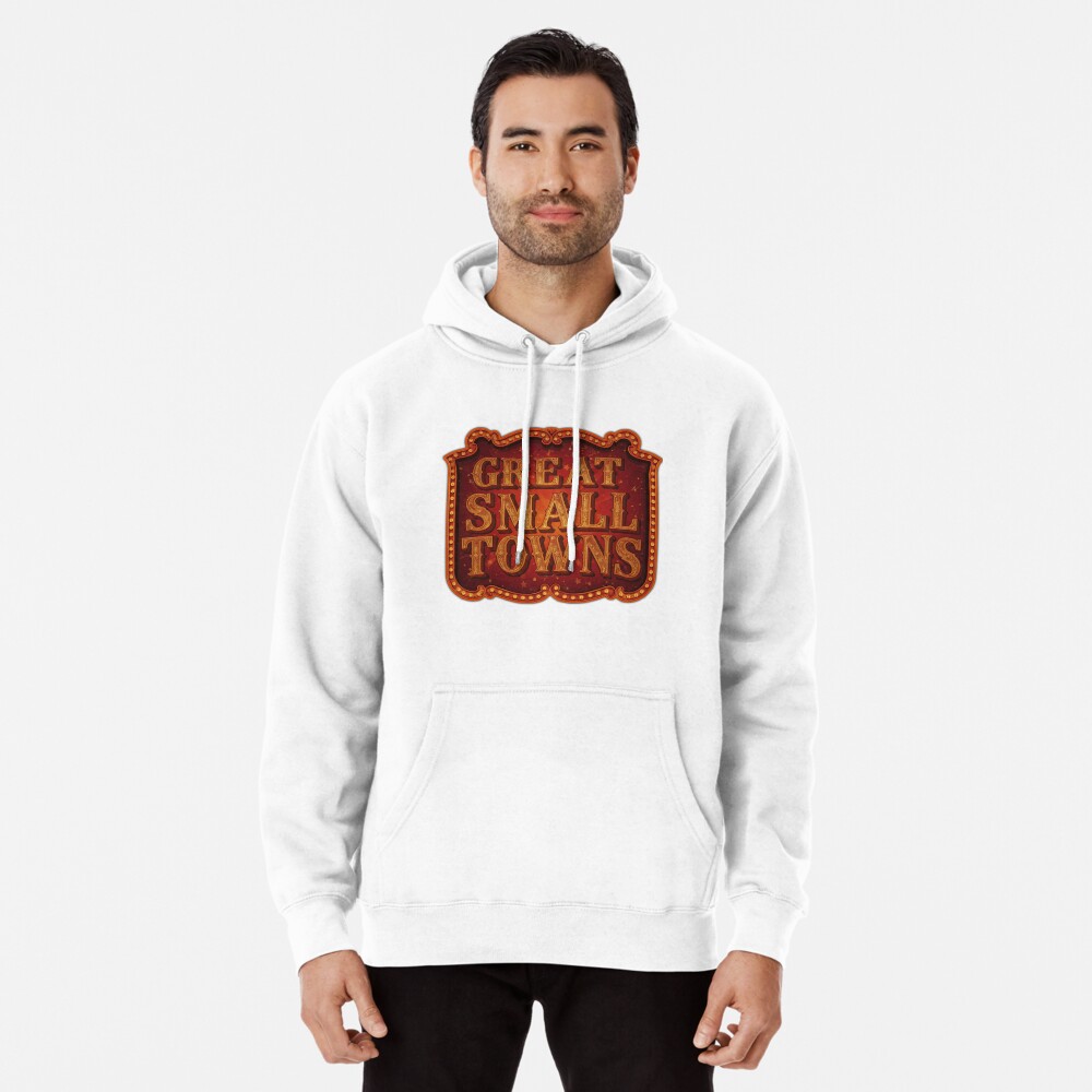 Item preview, Pullover Hoodie designed and sold by GreatSmallTown.