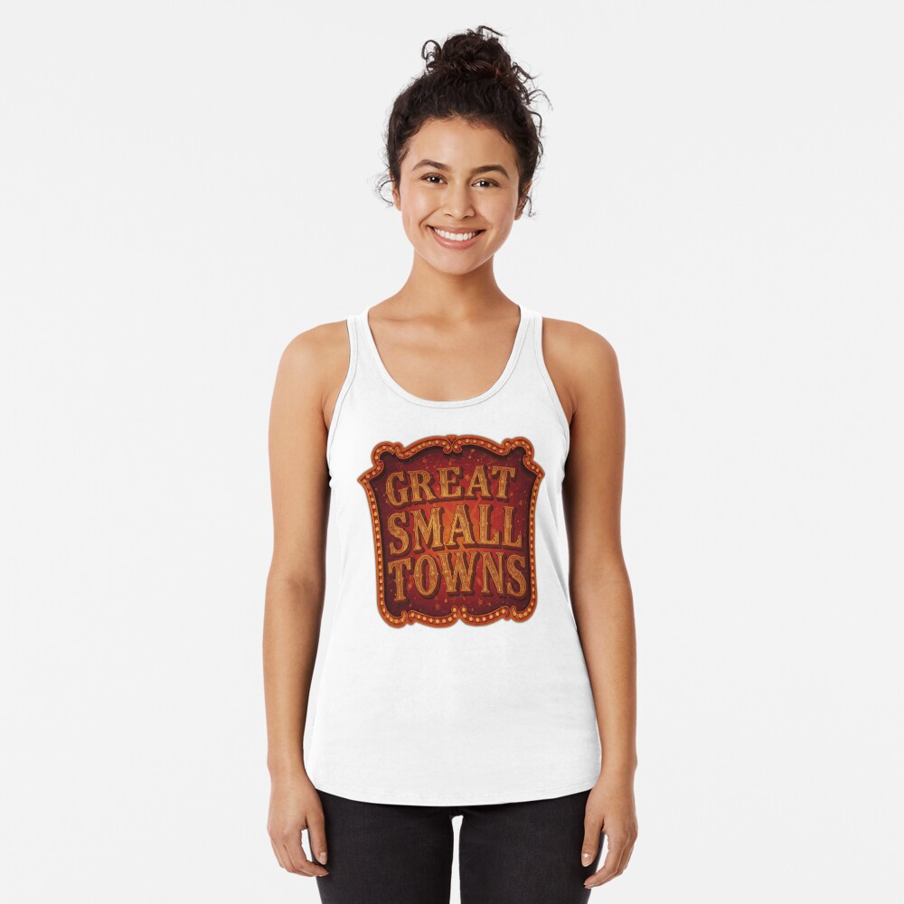 Item preview, Racerback Tank Top designed and sold by GreatSmallTown.