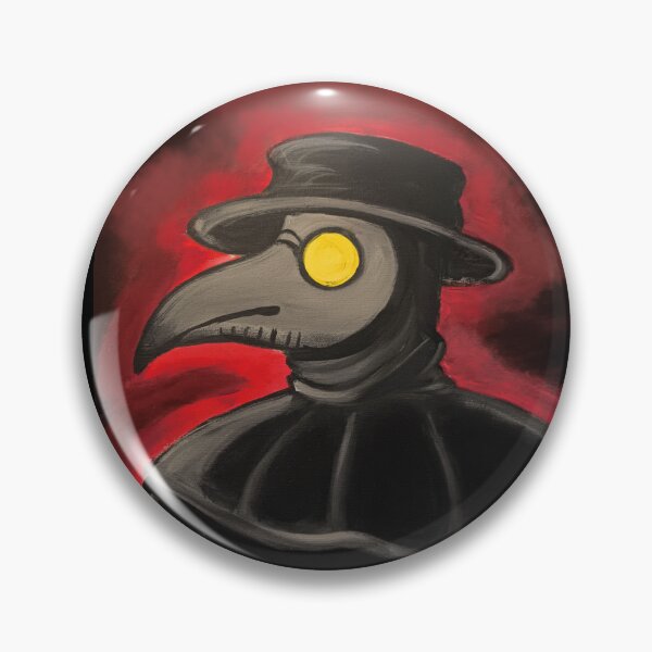 Item preview, Plague Doctor Painting  designed and sold by Queen-Rosaleen.