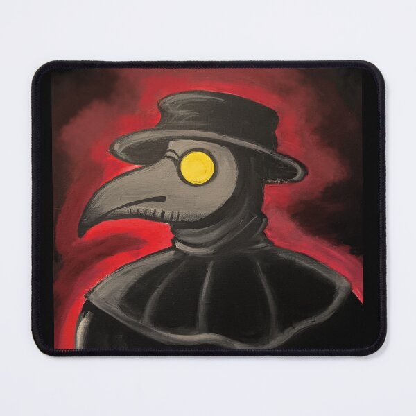 Item preview, Plague Doctor Painting designed and sold by Queen-Rosaleen.