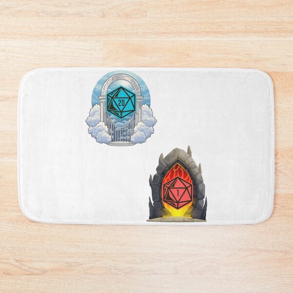 Item preview, Heaven Hell D20 Fortune Misfortune designed and sold by The Mad Muffin.
