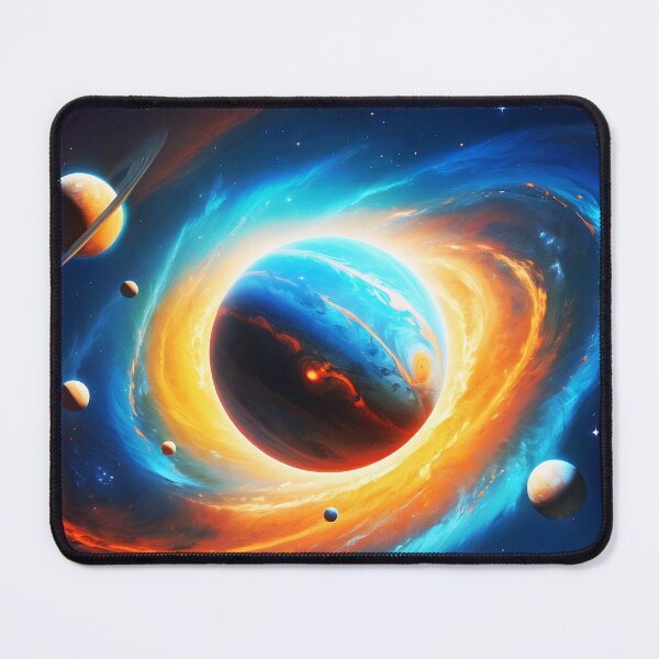 Item preview, Planets, Saturnus galaxy swirl nebula abyss space galaxy digitalart designed and sold by EmeraldeaArt.