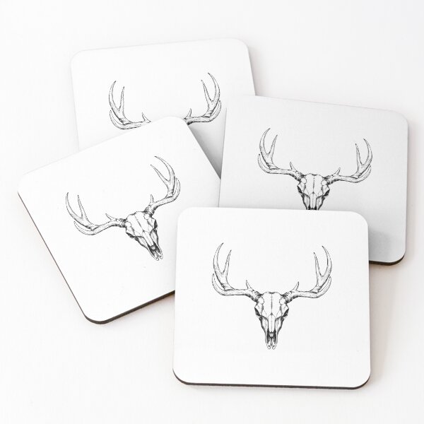 Item preview, Modern Trendy deer skull designed and sold by SOUFIANE1991.