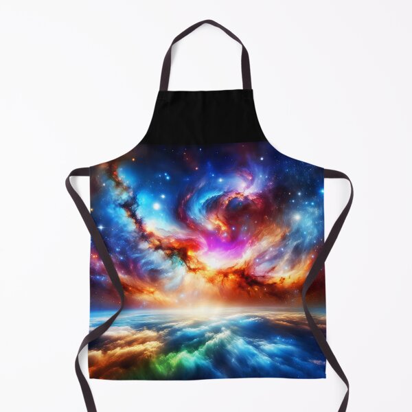 Item preview, colorful nebula outside space galaxy designed and sold by EmeraldeaArt.