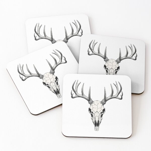 Item preview,  Modern Trendy deer skull designed and sold by SOUFIANE1991.