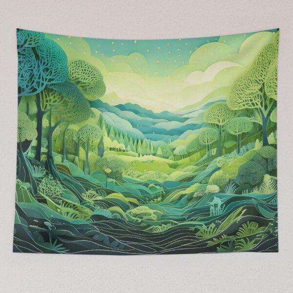 Item preview, Forest | Psychedelic Landscapes | Sublime Nature designed and sold by monkeybusiness.pt.