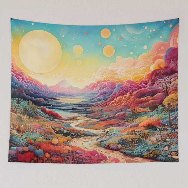 Item preview, Flowers | Psychedelic Landscapes | Sublime Nature designed and sold by monkeybusiness.pt.