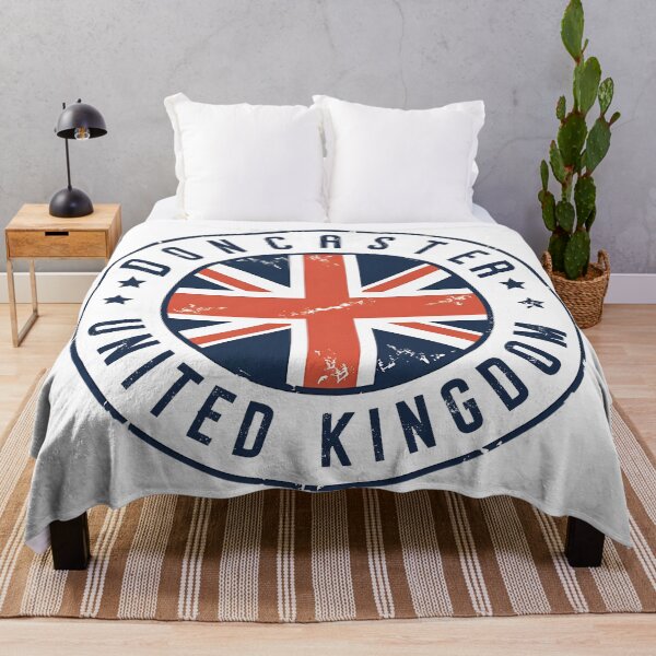 Item preview, Doncaster United Kingdom Vintage Travel Emblem designed and sold by jeshands.