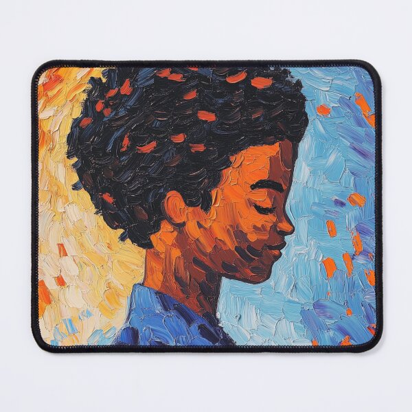 Item preview, bell hooks | Post-impressionist painting style designed and sold by ComicsFactory.