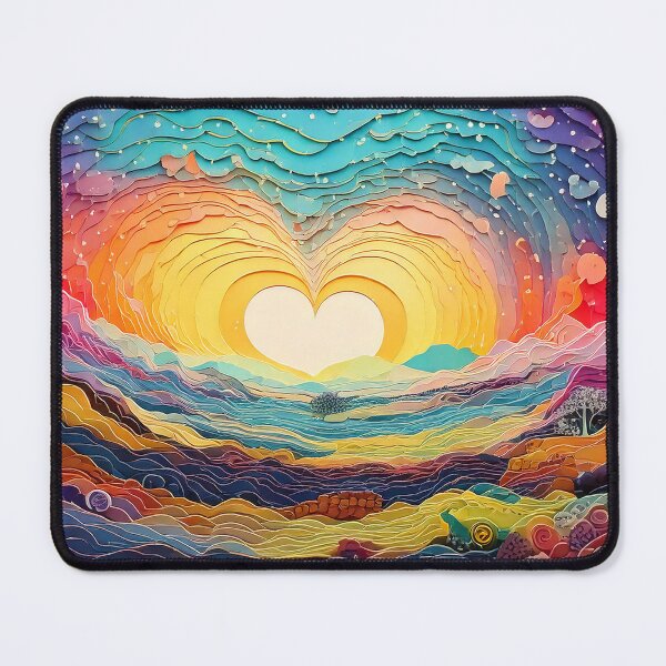 Item preview, Rainbow Love | Psychedelic Landscapes | Sublime Nature designed and sold by monkeybusiness.pt.