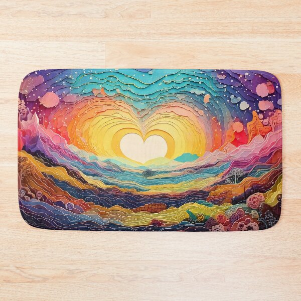 Item preview, Rainbow Love | Psychedelic Landscapes | Sublime Nature designed and sold by monkeybusiness.pt.
