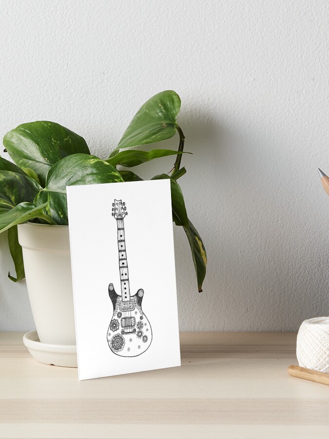 Guitar Zentangle