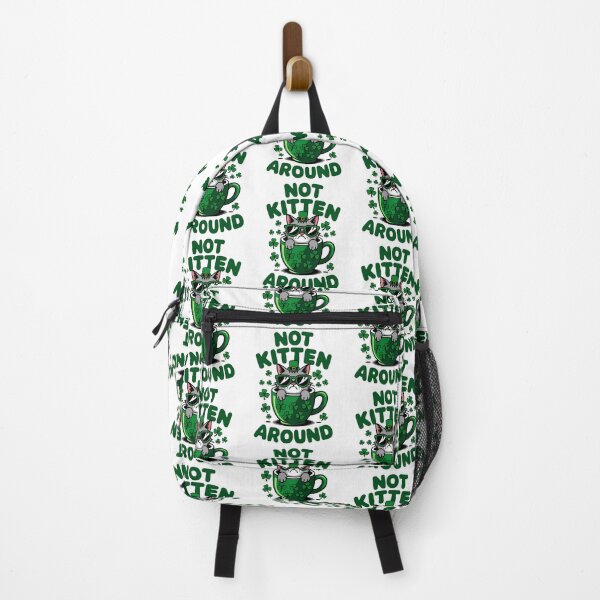 Item preview, Not Kitten Around – Funny St. Patrick’s Day Cat designed and sold by Taans-Creation.