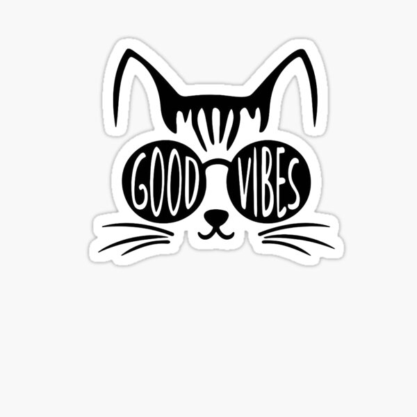 Item preview, Good Vibes: Cat Version designed and sold by Evara-.