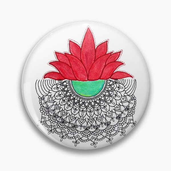 Item preview, Flower Zentangle Watercolor designed and sold by DesignPMG.