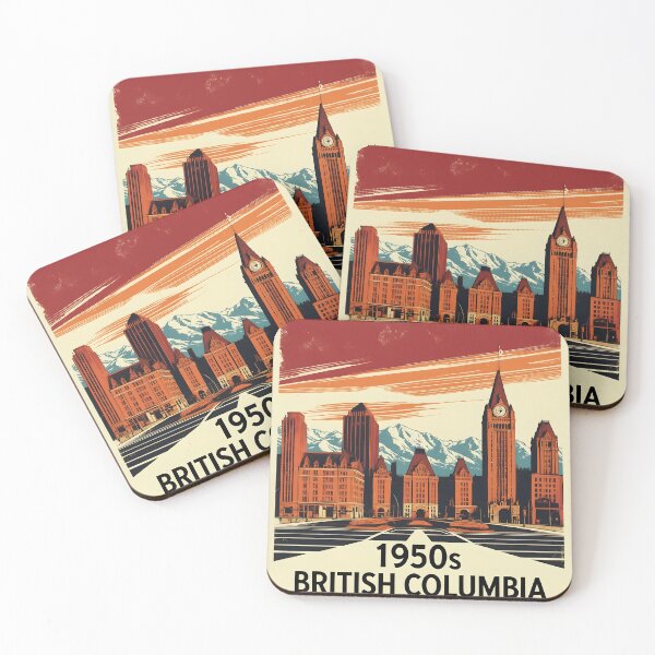 Item preview, British Columbia Canada 1950s Vintage Travel Tourism designed and sold by TravelersGems.