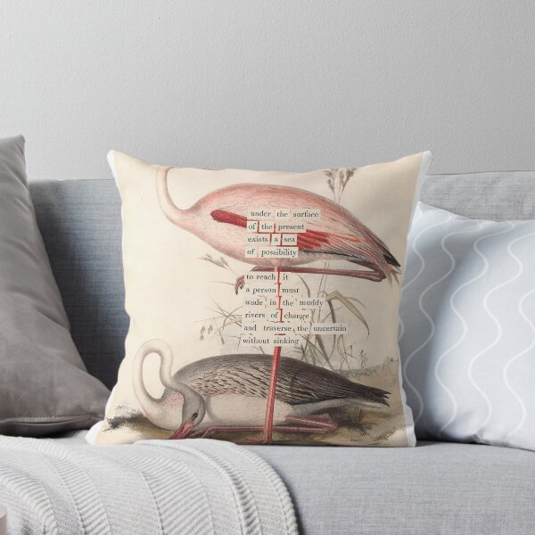 Aperçu de l'œuvre Divination des oiseaux : le flamant rose (almanacofbirds.org) créée et vendue par mariapopova.