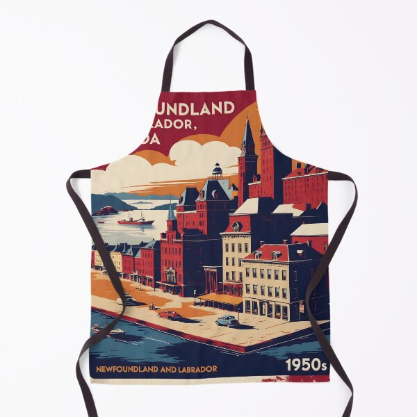 Item preview, Newfoundland and Labrador Canada 1950s Vintage Travel Tourism designed and sold by TravelersGems.