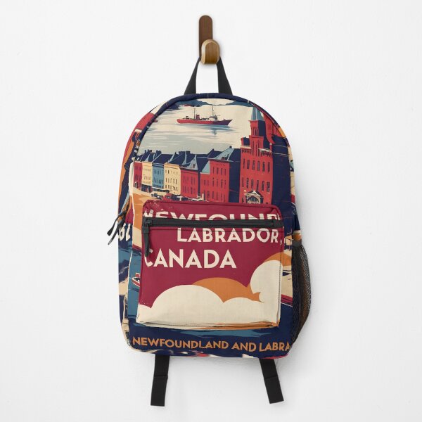 Item preview, Newfoundland and Labrador Canada 1950s Vintage Travel Tourism designed and sold by TravelersGems.