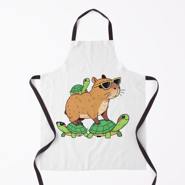 Item preview, Capybara with Turtle Friends: Relaxing Walk designed and sold by Polarisofficial.