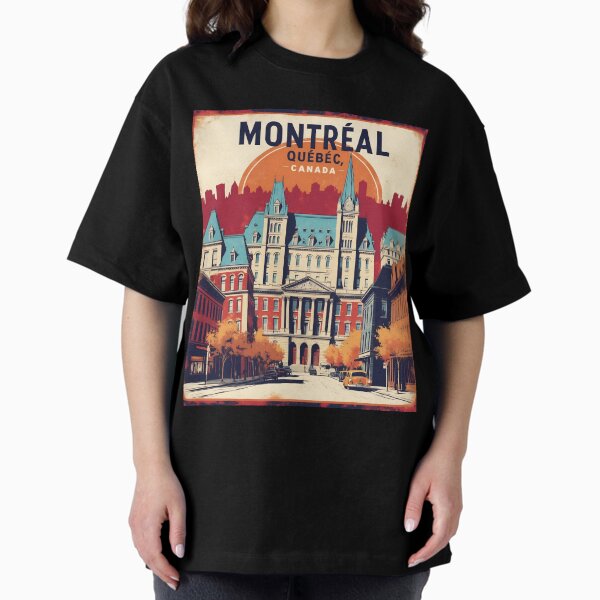 Aperçu de l'œuvre Montréal Québec Canada Années 1950 Vintage Voyage Tourisme créée et vendue par TravelersGems.