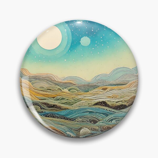 Item preview, Planets | Psychedelic Landscapes | Sublime Nature designed and sold by monkeybusiness.pt.