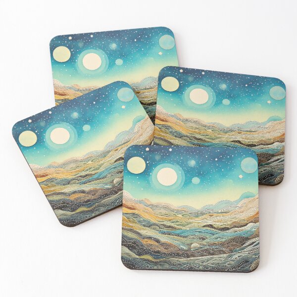 Item preview, Planets | Psychedelic Landscapes | Sublime Nature designed and sold by monkeybusiness.pt.