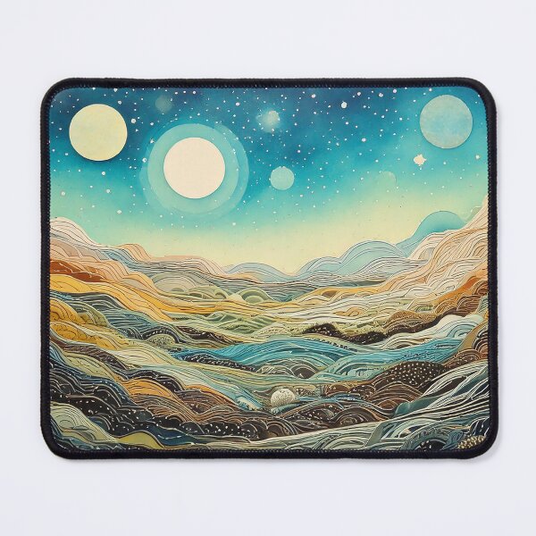 Item preview, Planets | Psychedelic Landscapes | Sublime Nature designed and sold by monkeybusiness.pt.