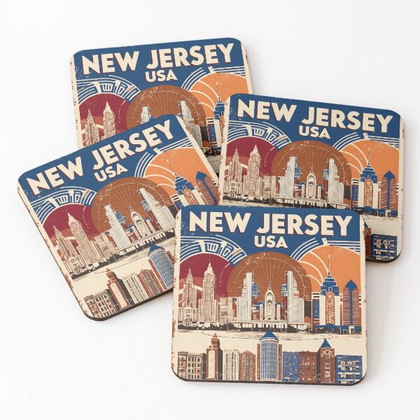 Item preview, 1950s New Jersey USA Vintage Retro Tourism  designed and sold by TravelersGems.