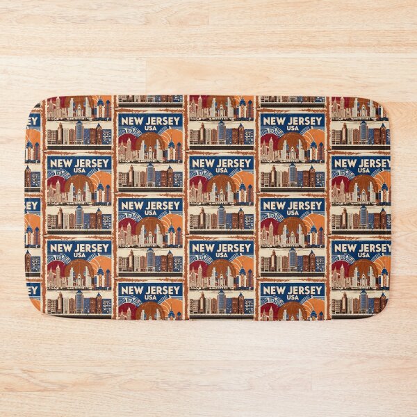 Item preview, 1950s New Jersey USA Vintage Retro Tourism  designed and sold by TravelersGems.