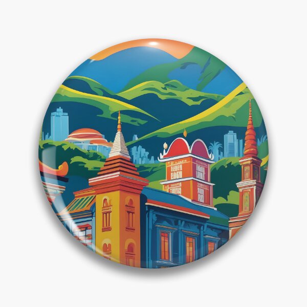 Item preview, Bandung Indonesia Vintage Travel Tourism designed and sold by TravelersGems.