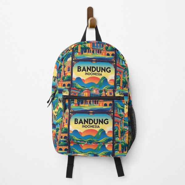 Item preview, Bandung Indonesia Vintage Travel Tourism designed and sold by TravelersGems.