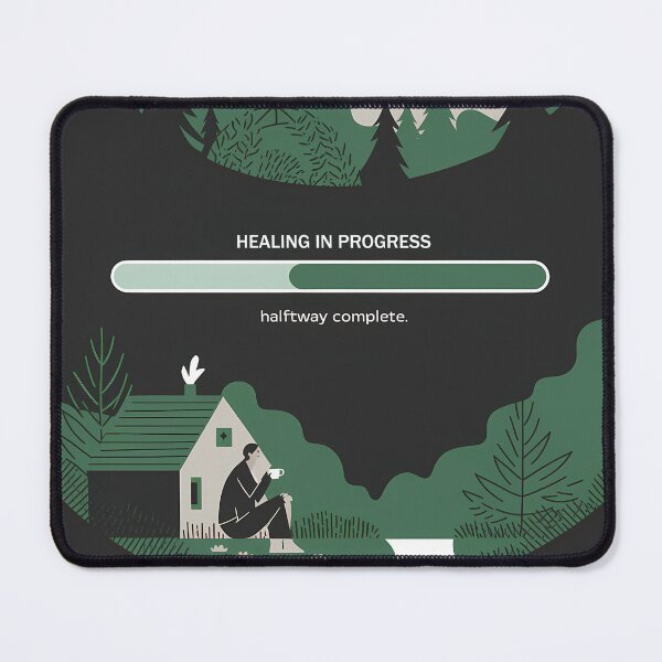 Item preview, Healing Progress – Finding Peace in Nature designed and sold by ViviNyks.