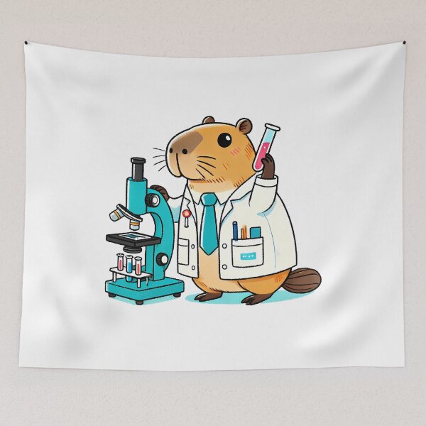 Item preview, Scientific Capybara: Experiments in the Laboratory designed and sold by Polarisofficial.