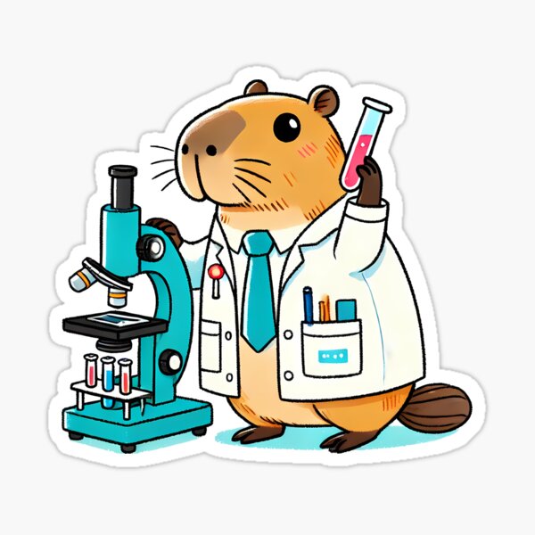Item preview, Scientific Capybara: Experiments in the Laboratory designed and sold by Polarisofficial.