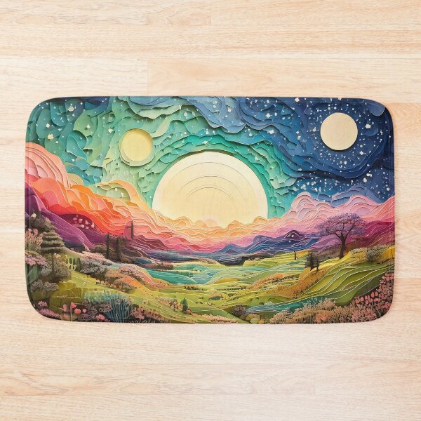 Item preview, Meadow | Psychedelic Landscapes | Sublime Nature designed and sold by monkeybusiness.pt.