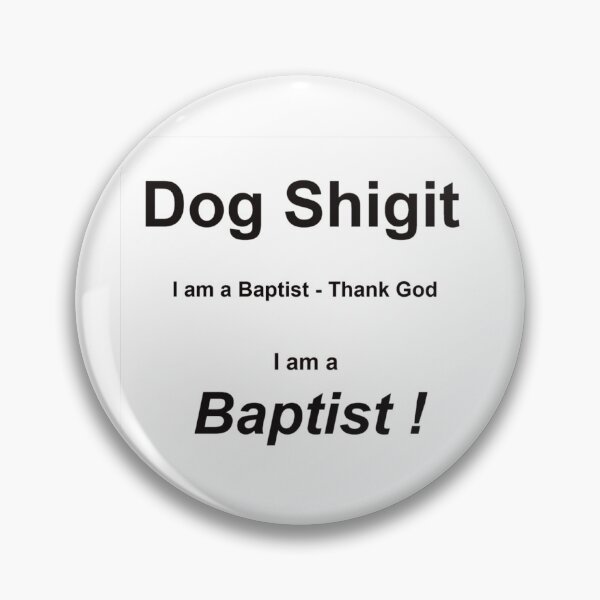 Item preview, Thank God I am a Baptist designed and sold by ZZTees.