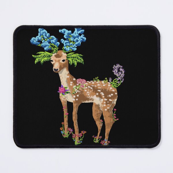 Item preview, Flowering deer designed and sold by BobobDesign.
