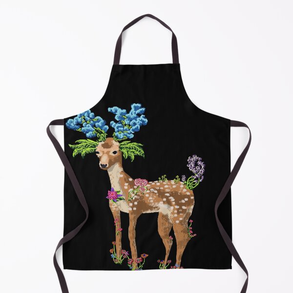 Item preview, Flowering deer designed and sold by BobobDesign.