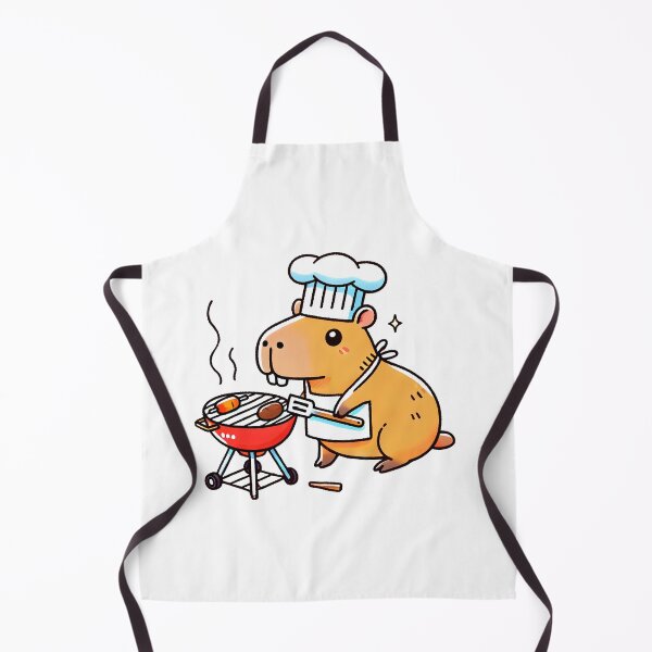 Item preview, Capibara Chef: Outdoor Barbecue designed and sold by Polarisofficial.