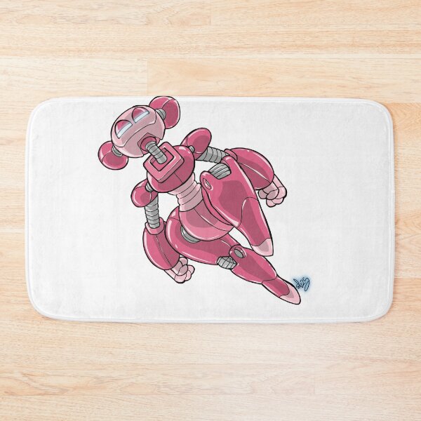 Item preview, Robot anime girl pink designed and sold by Pittstop.