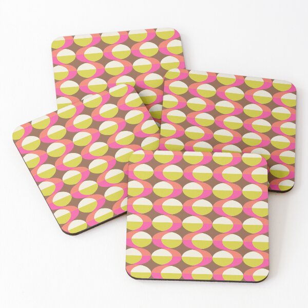 Item preview, Groovy Retro Mod Geometric Pattern designed and sold by JuneJournal.