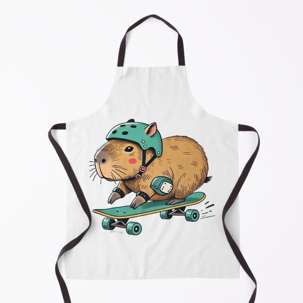 Item preview, Capybara Skater: Skateboard Adventure designed and sold by Polarisofficial.