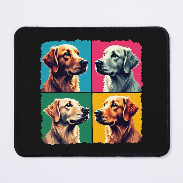 Item preview, Golden Retriever Pop Art: Colorful Goldie Artwork For Pet Lovers designed and sold by elynne9.