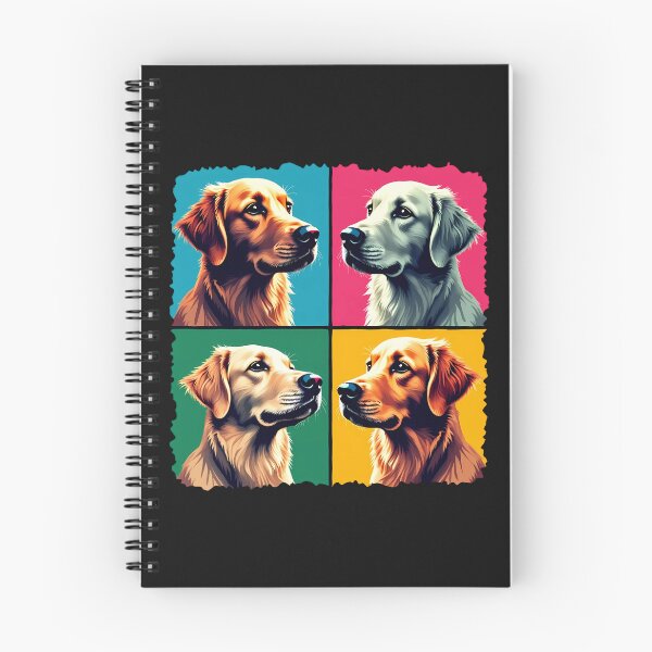 Item preview, Golden Retriever Pop Art: Colorful Goldie Artwork For Pet Lovers designed and sold by elynne9.